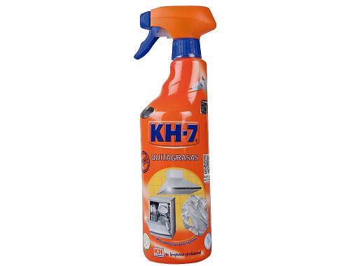 Desengordurante kh-7 com pistola pulverizadora apto para superficies de uso alimentar garrafa de 750 ml , Kh-7 , 59981 , 8420822132178